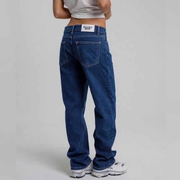 Dairy Boy Relaxed Straight Leg Denim Size 27 - Picture 2 of 6